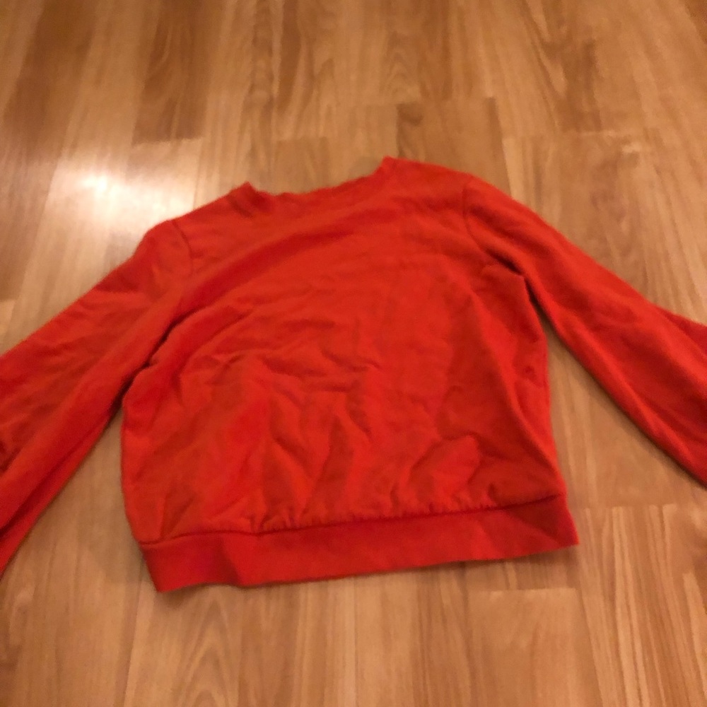 Red/orange sweater
